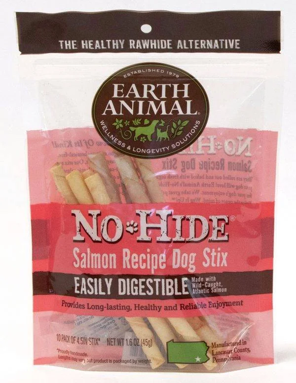 Earth Animal No-Hide Salmon Stix