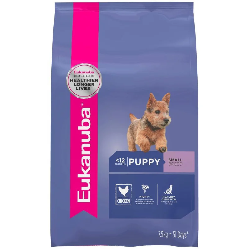 Eukanuba Dog Puppy Small Breed Dry Food 7.5kg