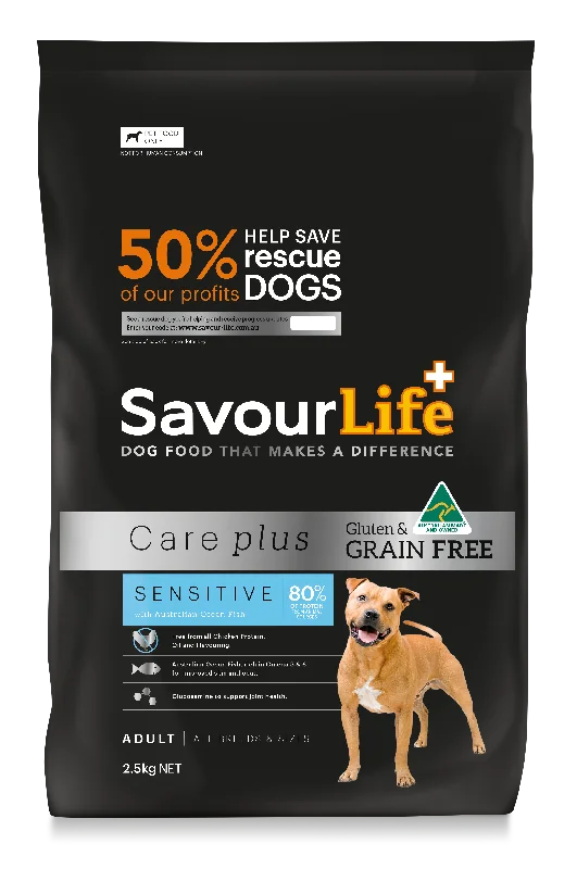 SavourLife Grain Free Care Plus Adult Dog Sensitive Ocean Fish Dry Food