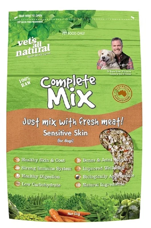 Vets All Natural Complete Mix Dry Dog Food Sensitive Skin