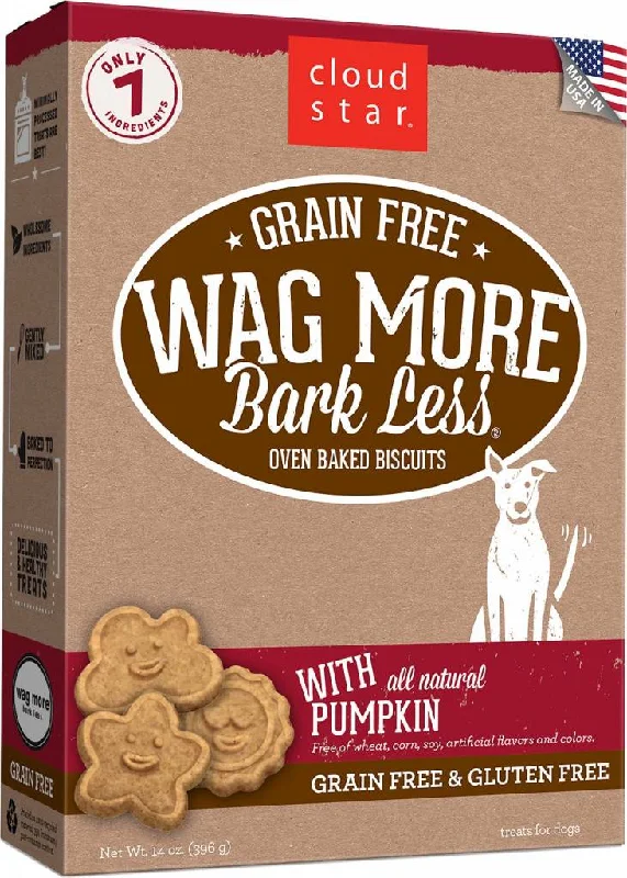 WMBL Grain Free Oven Baked Dog Treats w/ Pumpkin 14 oz.