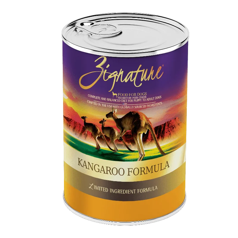 Zignature Kangaroo Formula For Dog Canned Food, 13oz